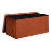 Lilou Folding Pouffe Copper