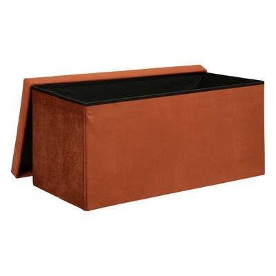 Lilou Folding Pouffe Copper