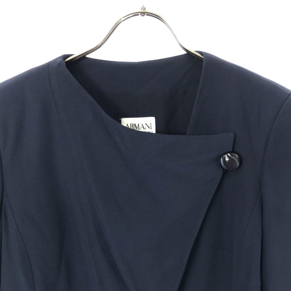 Armani Collezioni Made In Italy No Color Jacket 38 Navy Women Used
