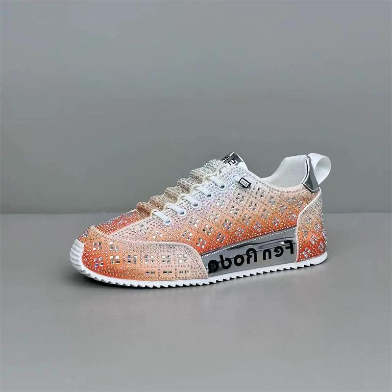 Горячие бриллианты летние новые низкие повседневные туфли летние bm 38