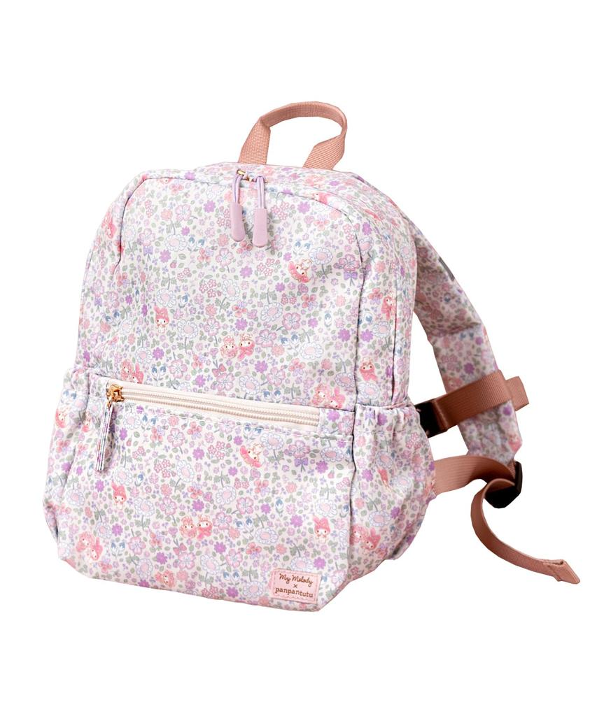 Panpantutu Backpack Sanrio Girls Elementary School Kindergarten School Trips [panpantutu] Water-Repellent Multi-Pocket (My Melody, Small)