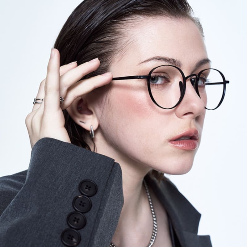 MATTEPUZ MP-13 Titanium Glasses BLACK