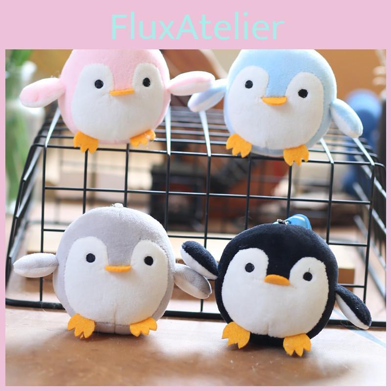 Soft And Fluffy Penguin Plushie Keychain For Bags And Accessories