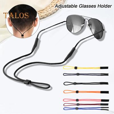 Cinturino Fisso per Occhiali Regolabile Senza Pressione Antiscivolo Anticaduta Leggero Elastico Fissa Occhiali Portatile Occhiale Sportivo Cordino per Occhiali Occhiali