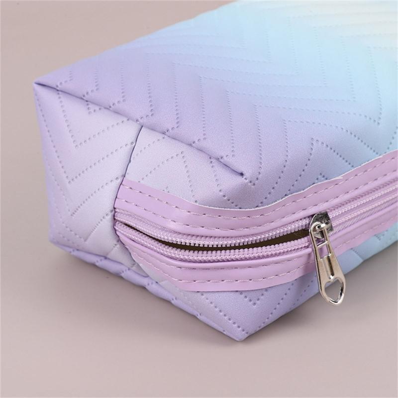 Fashionable PU Storage Bag Travel Toiletry Bags Makeup Organizer for Skin Care and Beauty Items