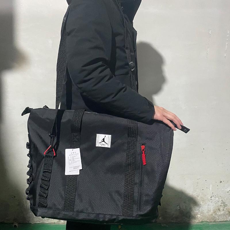 New Jordan Polyester Basketball Bag Gym Bag Handbag Shoulder Bag Crossbody Bag Men's Black FN6303-010