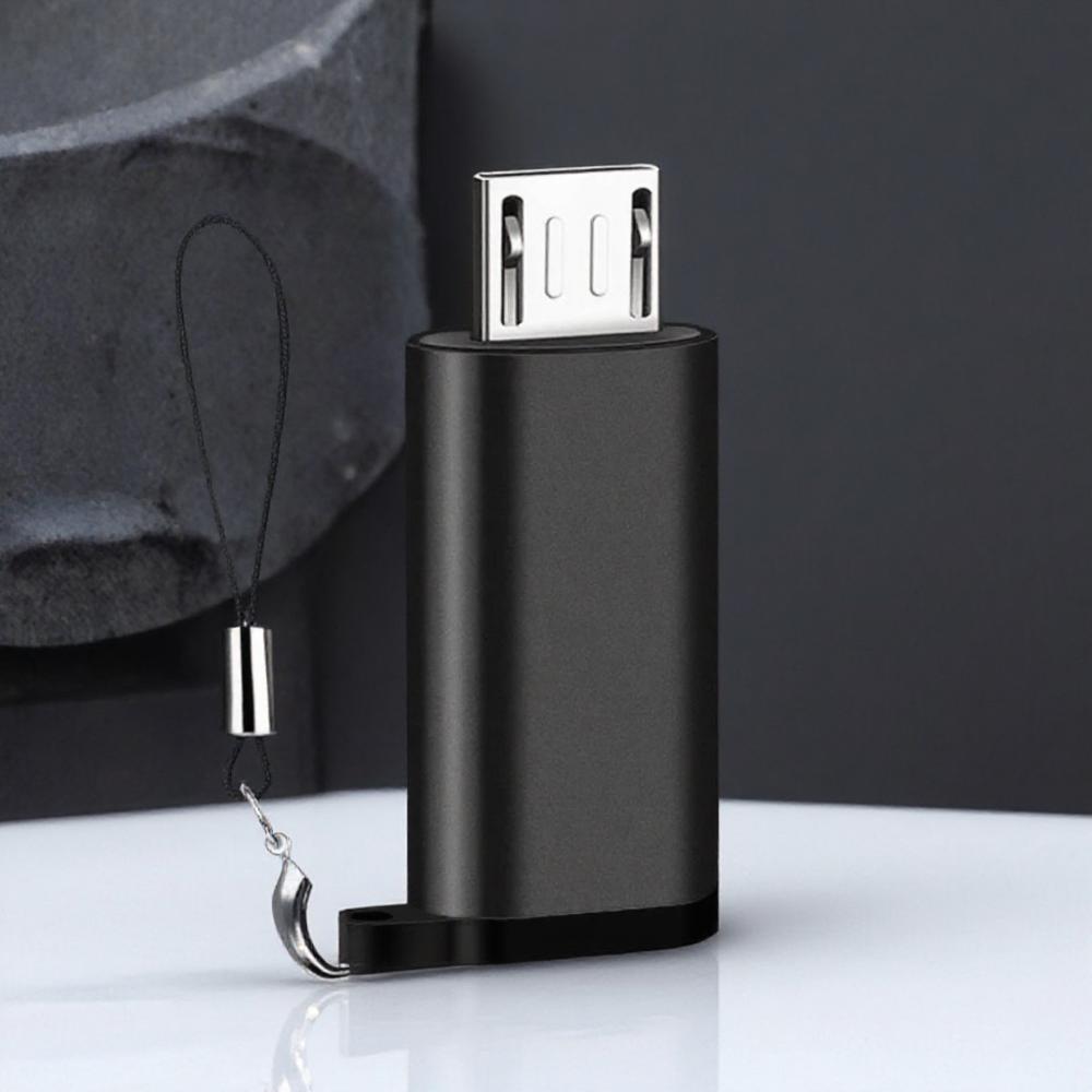 Type C To Micro USB Adapter Converter Type C Female To Micro USB Male Charge Data Sync Compatible Mobile Accessory