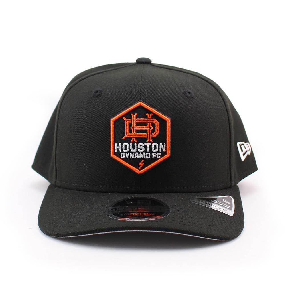 New Era 9SEVENTY Stretch Snapback Houston Dynamo FC MLS STRETCH SNAPBACK HOUSTON DYNAMO FC Used Cap, CAP, BLACK, Hat,