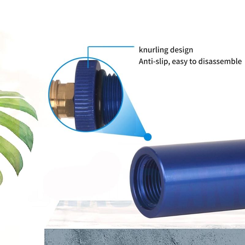 High Capacity Aluminum Oil Water Separator Three Stage Filter Design Low Energy Consumption for Underwater Diving Use