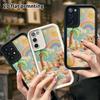 Phone Case: 2D flat, fits Samsung Galaxy A34 A35 M05 M06 S20 S22 S21 FE Plus 5G protective case, beach afternoon tea, perfect Christmas and Halloween 