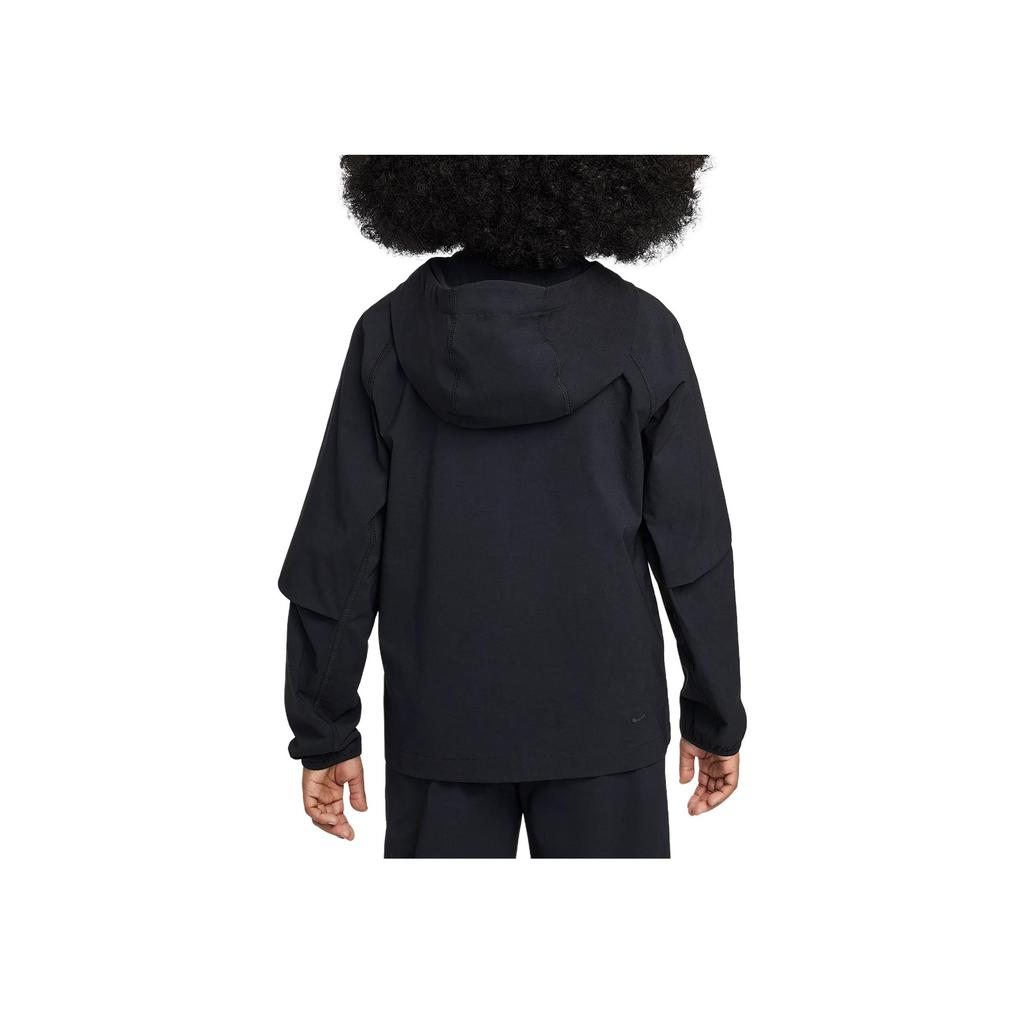 Nike Jacket Kids Hooded Zip Long Sleeve Kids Jackets Black HQ8911-010