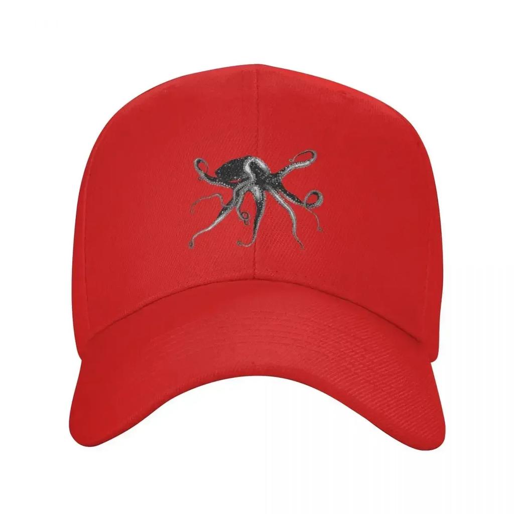 Lighting Bolt Red Baseball Cap Rugby Tea Hat Boy Womens