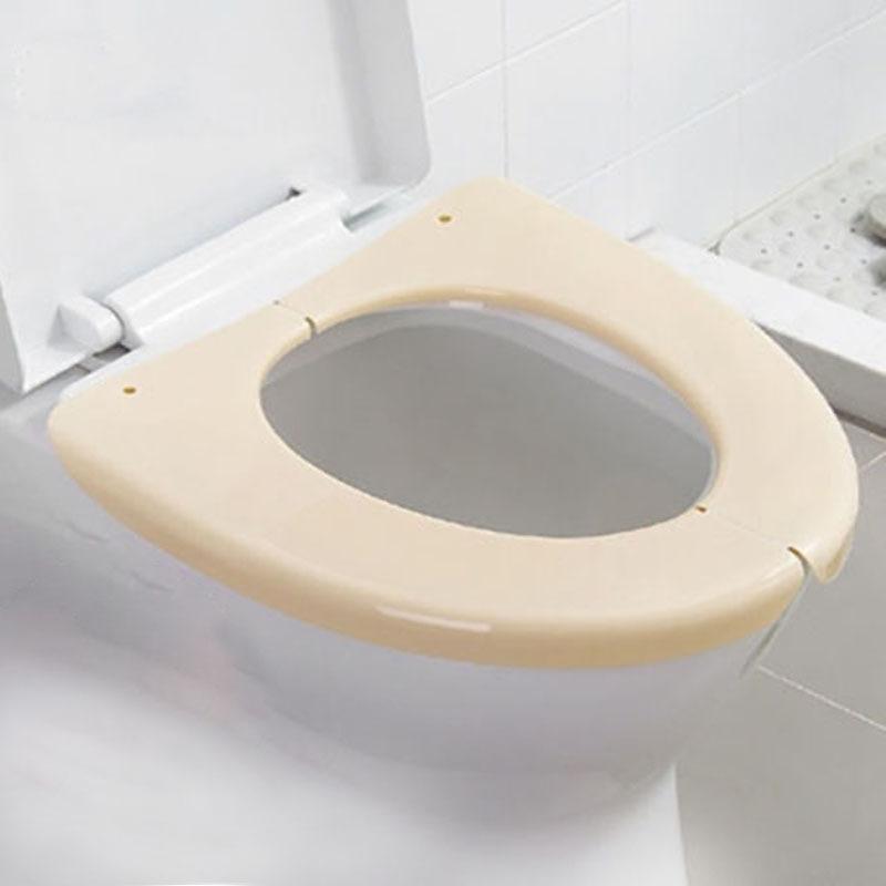 Folding Plastic Toilet Seat 38*40cm
