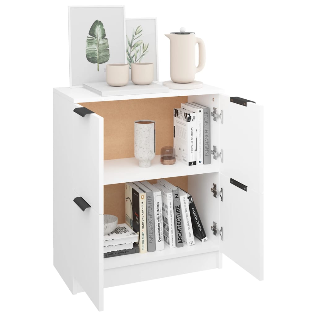 Sideboard Für Wohnzimmer, Doppeltürige Aufbewahrung, Sideboard Für Flur, Sideboard Für Sofa, Multifunktionaler Stauraum, 60x30x70 Cm