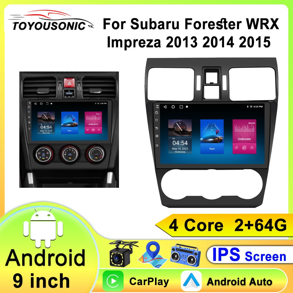 Android Subaru Xv Radio Head Unit For Forester XV WRX Impreza 2012-2015 Car Multimedia Video Player GPS WIFI Carplay