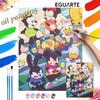 Mickey and Friends Party Gaming Digital Oil Painting Art Kit DIY Handmade Home Decoration Gift