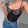 Hot-Selling Sexy Lace Camisole: Women's Underwire Summer Set