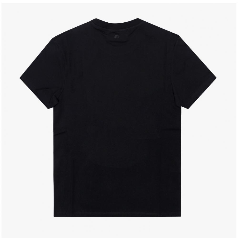 Ami Herren S Kurzarm T-Shirt Kleines Herz Logo hTS346 724 045