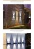 Super Bright Solar Dual-Directional Wall Washer Light - Waterproof Outdoor Villa Courtyard Decorative Spotlight