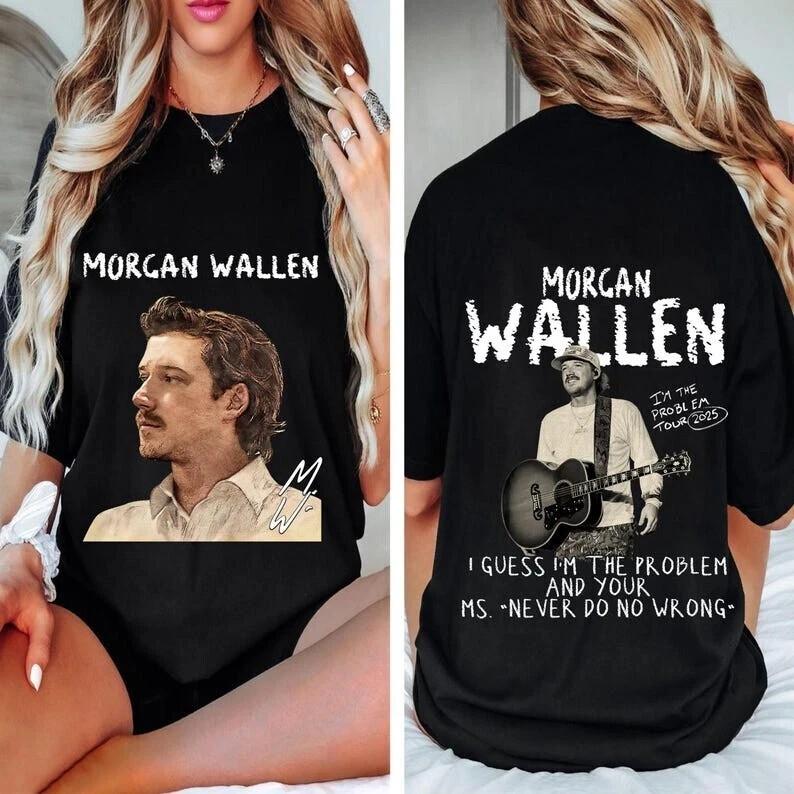 Morgan Wallen I’m The Problem Tour 2026 T-shirt XXL