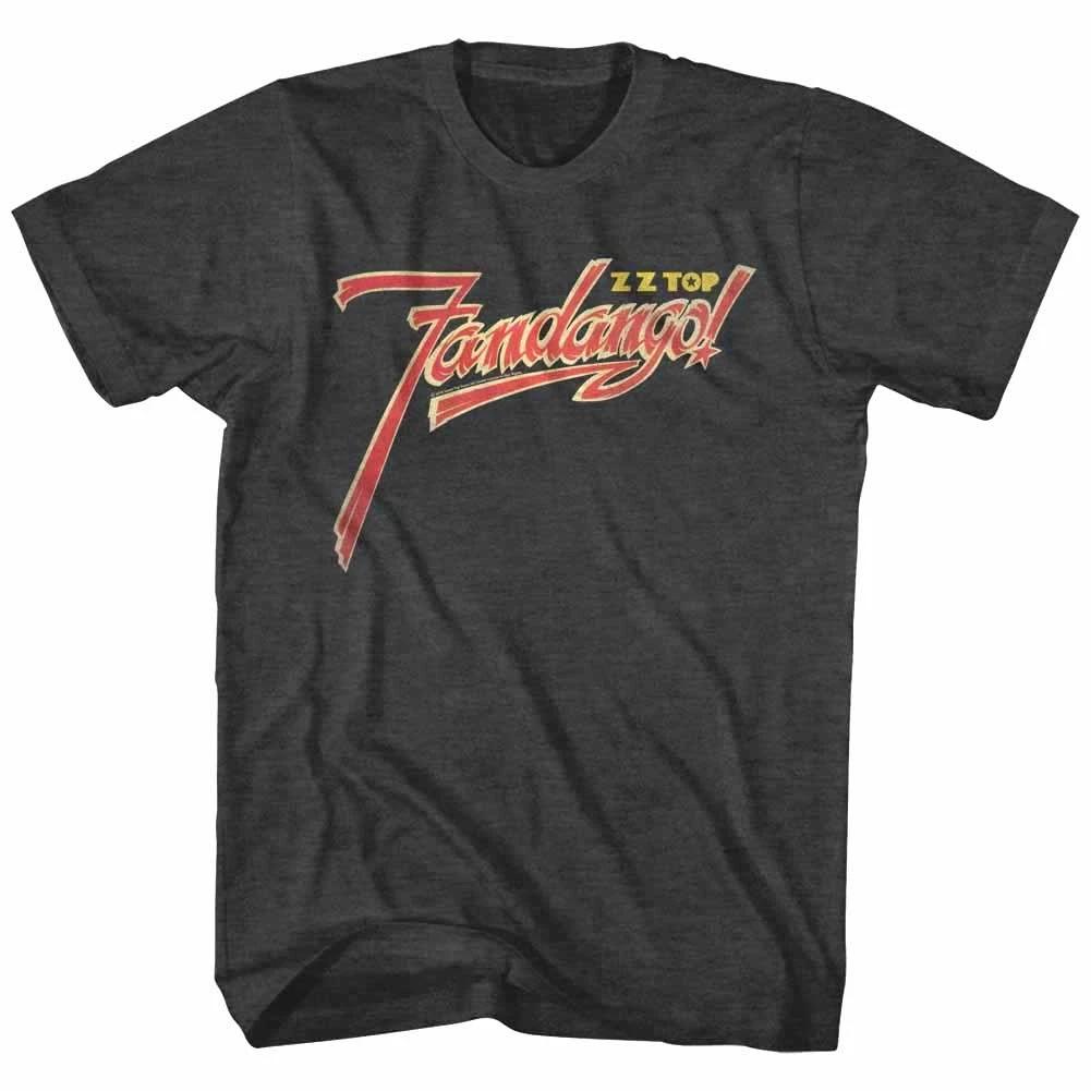 

ZZ Top Fandango Обложка Альбома Мужская Футболка Логотип Метал Рок Группа Музыкальный Тур Мерч 3XL