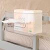 Transparente Taschentuchbox Servietten-Gesichtstuch-Aufbewahrungsbox Badezimmer Papierhalter