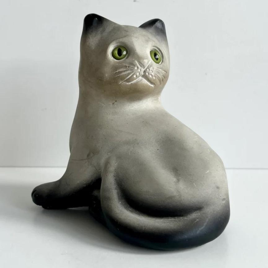 Cute Cat Garden Ornament Simulated Animal Courtyard Decoration Home Resin Crafts Sculpture Cute Desktop Decor