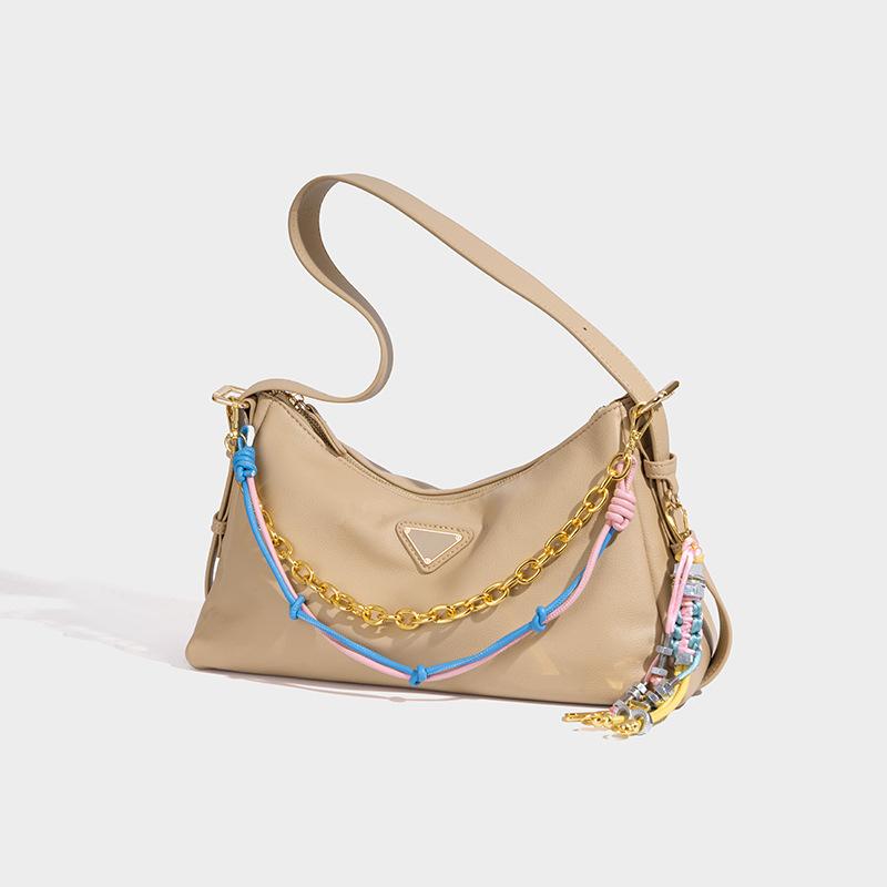 

2025 New Fashion Women s Large Capacity Trend Tote Bag One Shoulder Oblique Span Bag Casual Versatile Simple Women s Bag хаки