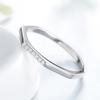 Tancise Klassischer Zirkon-Ring aus 925er-Sterlingsilber, Damenschmuck, Hochzeitsversprechen, Party-Geschenk