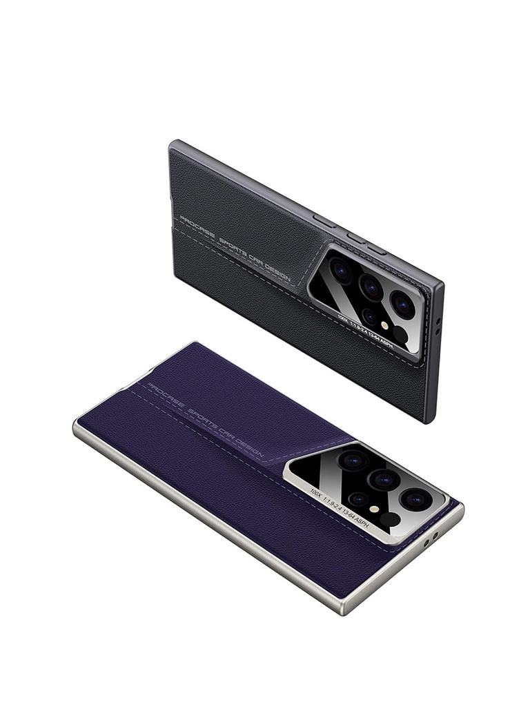 Samsung S24 Ultra/S23 Ultra Blade Leather Drop-Proof Phone Case