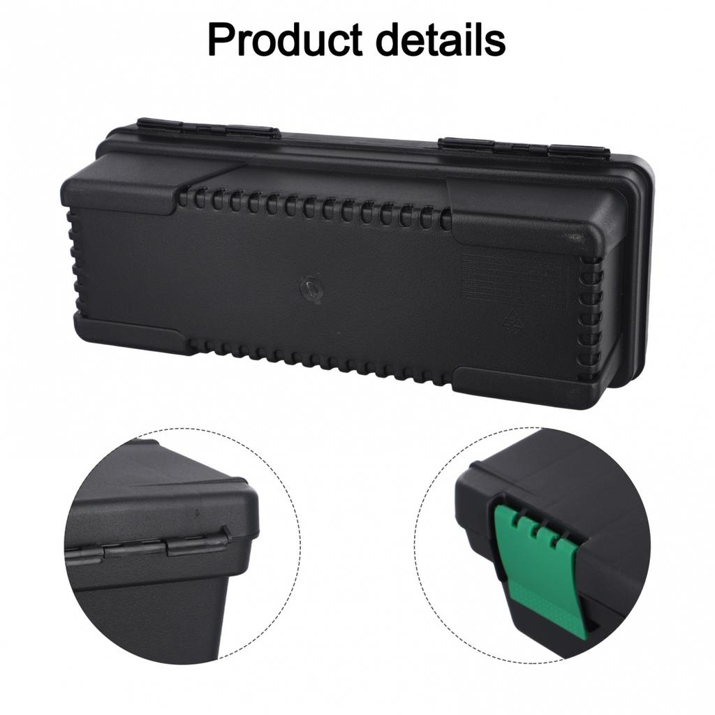 Heavy Duty Plastic Tool Storage Case for Carpentry and Electrical Repairs