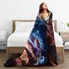 freddy krueger  Halloween Blanket  Warm Soft Funny Plush Throw Blanket For Outdoor Travel Flannel Bedspread Bed Cover