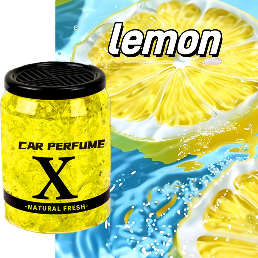 Natural Car Air Freshener Gel 220g Jasmine Lemon Ocean Fragrance Long Lasting