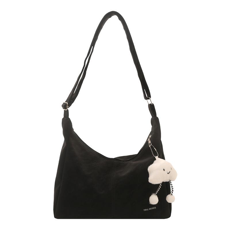 New Korean Version Large-capacity Bag Women's Bag Fashionable Personalized Tote Bag Texture Casual Simple Messenger Bag Bag