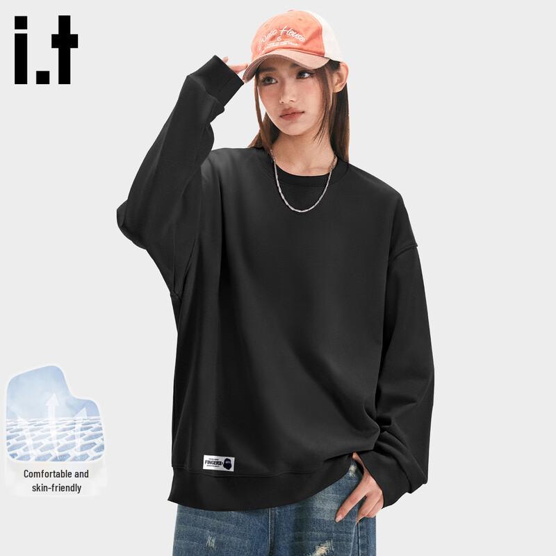 Fingercroxx Women's Relaxed Fit Letter Graphic Sweatshirt