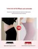 Girls' High-Waisted Thermal Wool Leggings, Thickened Winter School Uniform, Slimming Cotton Warm Pants for Teens