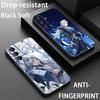 Genshin Impact Neuvillette Phone Case For Samsung Galaxy A56 A16 A36 A26 A06 A55 A54 A15 A35 A25 Soft Black
