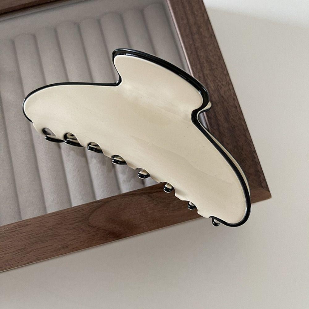 

Simple Irregular Geometric Elegant Hair Claw Hairpin Headwear Hair Clip Crab Clamps D