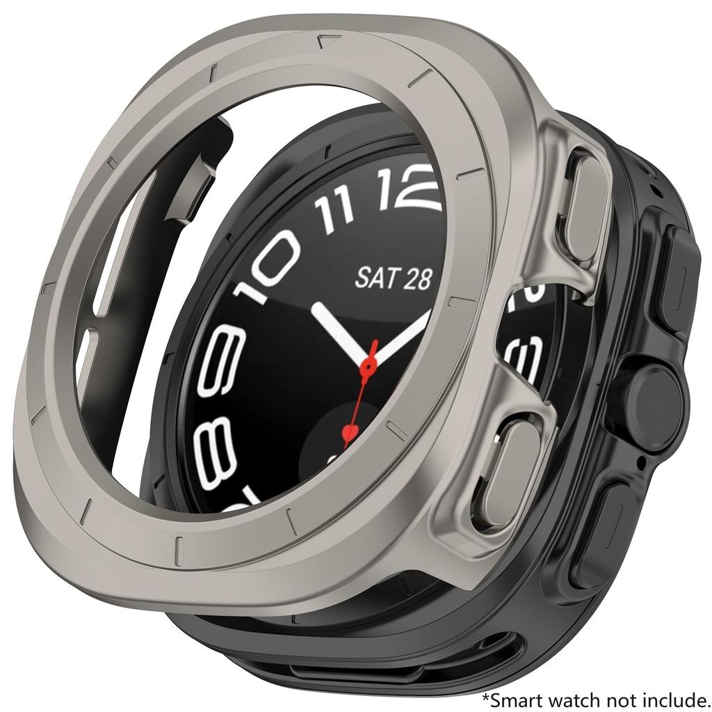 Matte Watch Cover For Samsung Galaxy Watch Ultra 2025 47mm 7Ultra Case PC All Around Shell Protective Bumper Cases Accessories