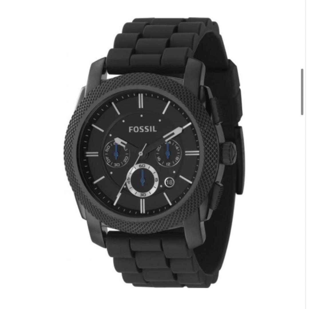 Used FOSSIL black quartz watch