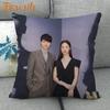 45X45cm Vincenzo Song Joong Ki KPOP Pillow Cover Square Zipper Cotton Linen Fabric Pillow Cases Bedroom Home Decorative Gift