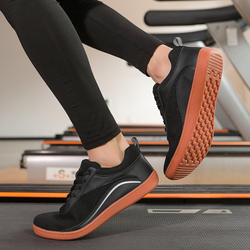 MCTIN Paar-Sportschuhe für Damen, lässig, atmungsaktiv, Schnür-Plateau-Sneaker, Herren-Laufschuhe