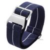 Uniwersalny Nylonowy Pasek do Zegarka Smartwatch Tkaninowa Opaska na Nadgarstek Paracord Elastyczny 20mm 22mm Paski do Zegarków Męski Sportowy Pasek