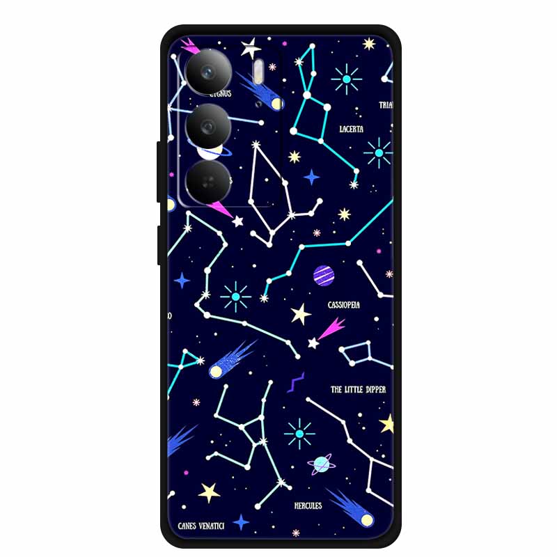 TPU Phone Case For Realme C75 C75X 4G Soft Silicone Cases Back Cartoon Patterns Cover Funda C 75 RMX3941 Fashion Luxury Bumper