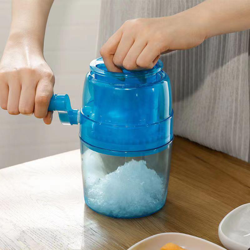 Household Mini Easy Ice Shavers Crusher Handheld Snow Manual Crushing Ice Machine Fried Ice Machine Kitchen Tool