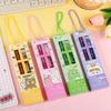 5 In 1 Pencil Set Portable Stationery Prize Cute Cartoon Stationery Gift Box Set School Supplies Writing Tool Stationery Set