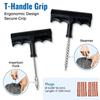 15pcs Auto Tire Repair Set Puncture Repair Tools Car Van Motorcycle Bike Emergency Heavy Duty Tubeless Tire Repair Rivet Set