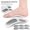 Breathable Detachable Arch Support Heel & Metatarsal Pads for Women & Men