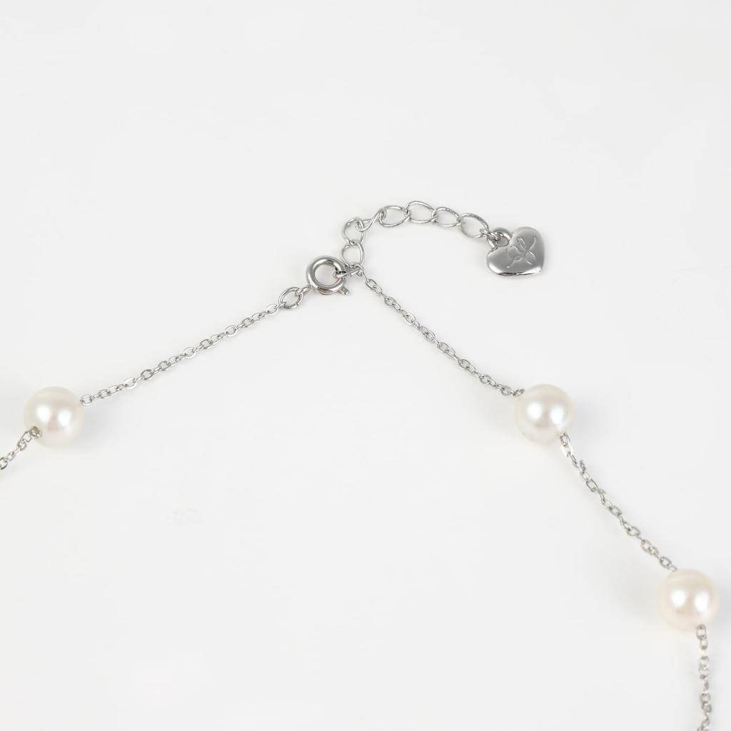 [MIONO] [Produced by Yumi Katsura] Medical Device Pearl Magnetic Necklace Station Yumi sienne Women's Formal Wear Stylish Simple Relieves Stiff