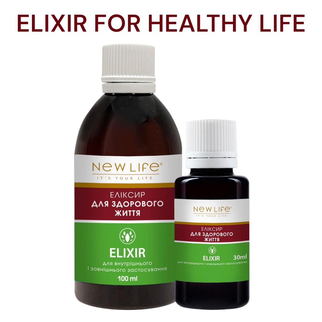 Elixir pour une vie saine Complément alimentaire à base de plantes New Life